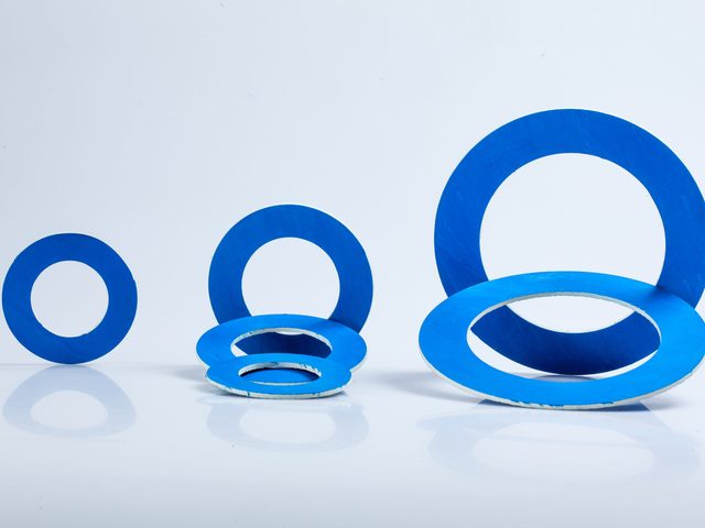 Guarnizioni ad anello in materiale tecnico, diametri assortiti